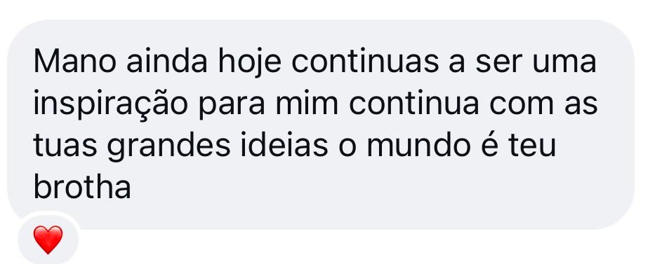 Depoimento de aluno