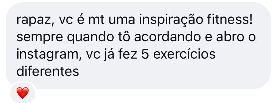 Depoimento de aluno