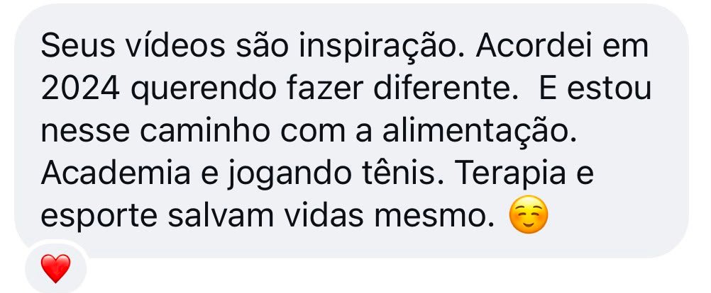 Depoimento de aluno