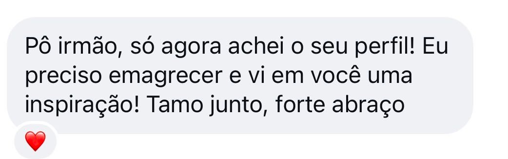 Depoimento de aluno