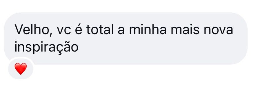 Depoimento de aluno